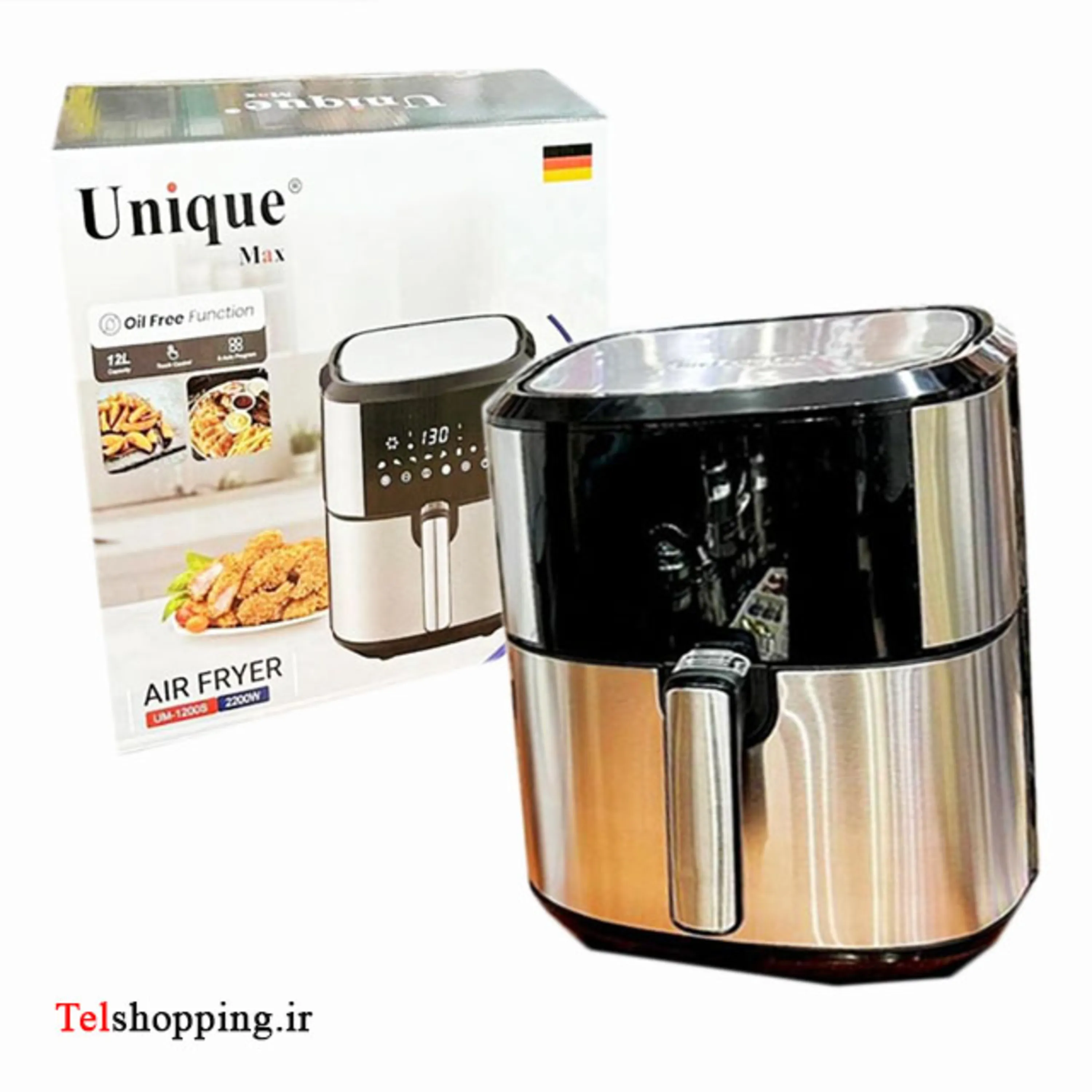 سرخ کن 12 لیتری یونیک مدل 1200